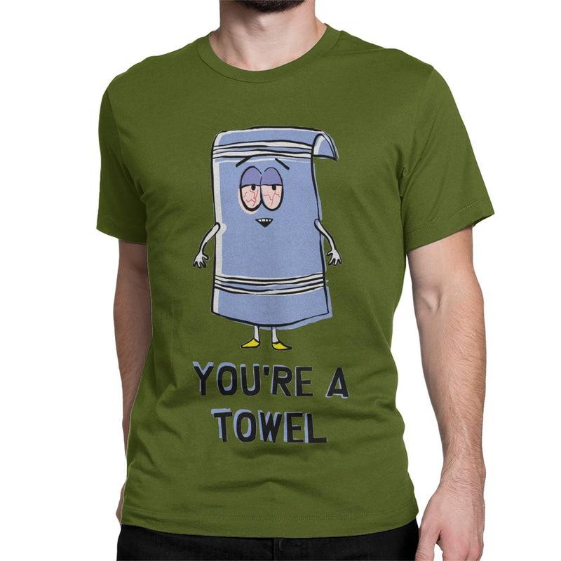 "You Are A Towel" T-Shirt from South Park | Playful & Whimsical Cartoon Anime Tee for Men & Women